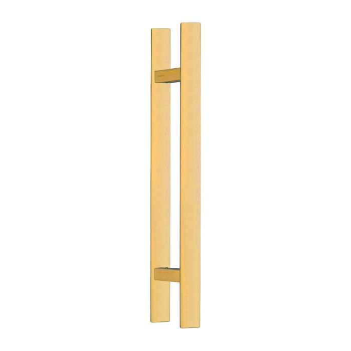 Premium stainless steel offset T door pull handle for modern glass and wooden doors