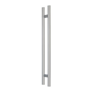 Stainless steel oval T door pull handle for doors