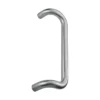Premium stainless steel cranked door pull handle for modern doors