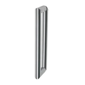 Stainless steel square mitred door pull handle for doors