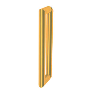 Stainless steel square mitred door pull handle for doors