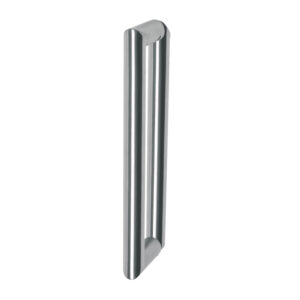 Stainless steel square mitred door pull handle for doors