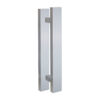 Stainless steel rectangular T door pull handle for doors