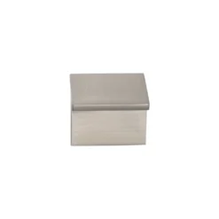 Zamac square cabinet knob 32mm modern furniture knob for kitchen and wardrobe cabinets