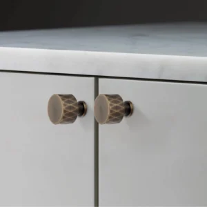 EuroArt brass cabinet knob 30mm modern furniture hardware knob for kitchen and wardrobe cabinets