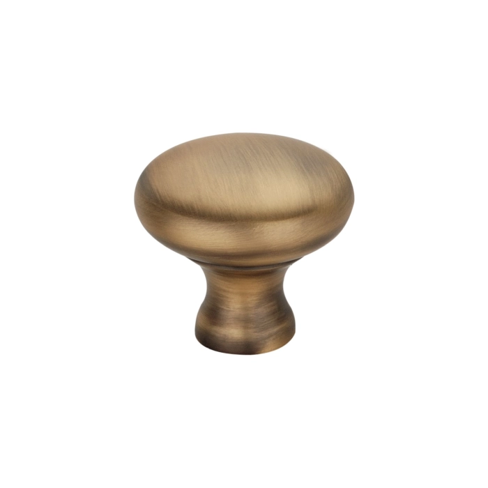 Brass round cabinet knob modern furniture hardware knob for kitchen and wardrobe cabinets