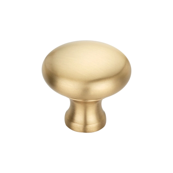 Brass round cabinet knob modern furniture hardware knob for kitchen and wardrobe cabinets