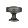 Brass round cabinet knob modern furniture hardware knob for kitchen and wardrobe cabinets