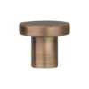 Brass cabinet knob modern furniture hardware knob for kitchen and wardrobe cabinets