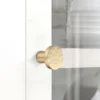Brass cabinet knob 38mm modern furniture hardware knob for kitchen and wardrobe cabinets