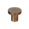 Brass cabinet knob 38mm modern furniture hardware knob for kitchen and wardrobe cabinets