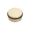 Brass door stop with matt antique brass finish