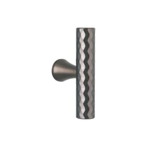 Brass T cabinet knob for furniture doors