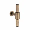 premium brass T cabinet knob handle for furniture doors and drawers