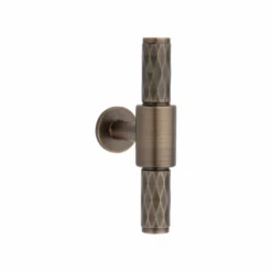 premium solid brass T cabinet knob for furniture doors and drawers
