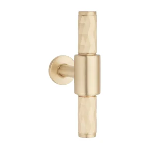 premium solid brass T cabinet knob for furniture doors and drawers