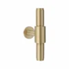 Brass T Cabinet Knob