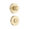 Bathroom Turn Knob Thumbturn and Emergency release