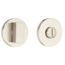 Stainless steel round thumbturn for doors and furniture