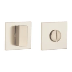 Stainless steel square thumbturn for doors and furniture