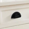 Brass cabinet drawer pull 76mm modern furniture handle for kitchen and wardrobe cabinets