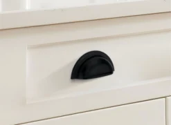 Brass cabinet drawer pull 76mm modern furniture handle for kitchen and wardrobe cabinets