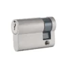 EuroArt brass 6 pin single cylinder lock 45mm with 3 keys stainless steel