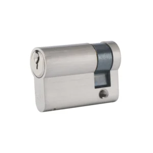 Brass 6 pin 45mm single lock cylinder with keys and SS bolt
