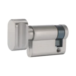 Brass euro single thumbturn lock cylinder