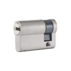 High-security brass 10 pin key and turn lock cylinder with 5 dimple keys for doors