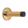 Stainless steel wall mounted door stop Polished Brass