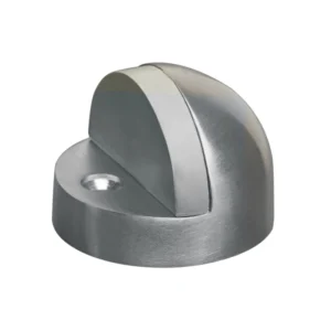 Stainless steel floor mounted half moon door stop Suitable for doors with 15mm undercut