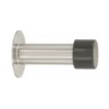 Solid stainless steel wall mounted heavy duty door stopper