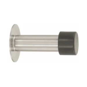 Solid stainless steel wall mounted heavy duty door stopper