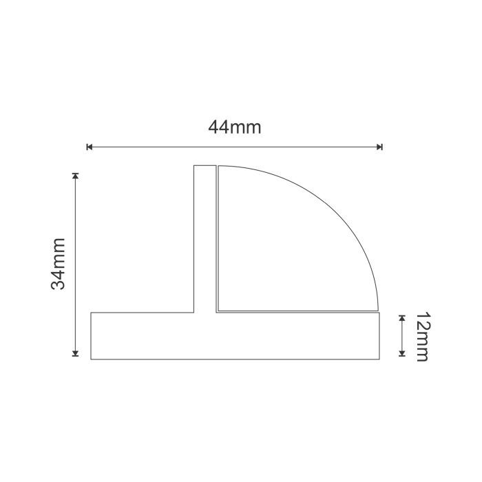 Zinc alloy floor mounted half moon door stop satin nickel finish