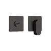 Stainless steel square thumb turn without indicator for doors and furniture