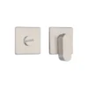 Stainless steel square thumb turn without indicator for doors and furniture