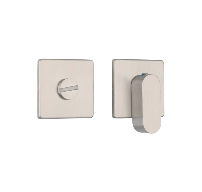 Stainless steel square thumb turn without indicator for doors and furniture
