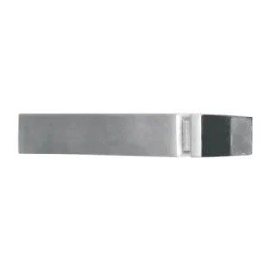 Solid stainless steel wall mounted square door stop