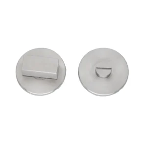 Stainless steel round thumbturn for doors and furniture