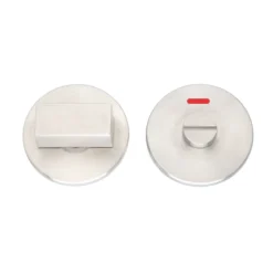 Stainless steel round thumbturn with indicator for doors and furniture