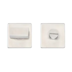 Stainless steel square thumbturn without indicator for doors and furniture
