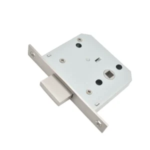 Stainless steel WC deadbolt lock for bathroom doors