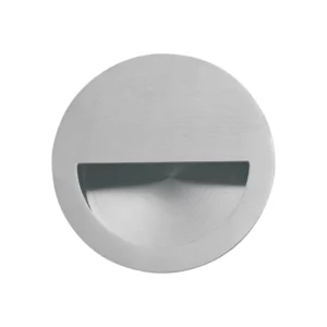 Stainless steel circular flush pull handle