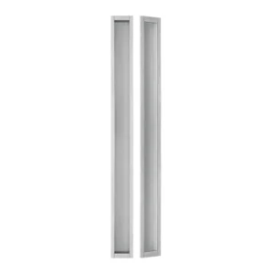 Stainless steel rectangular flush pull handle