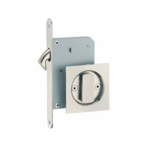 Stainless steel sliding door hook lock 50mm for pocket and sliding doors