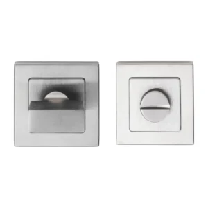 Stainless steel square thumbturn without indicator for doors and furniture