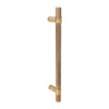 brass door pull knurled handle