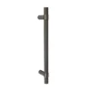 knurled brass door pull handle