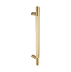 Alternative view of EuroArt Brass Hexara Door Pull Handle dia 25mm